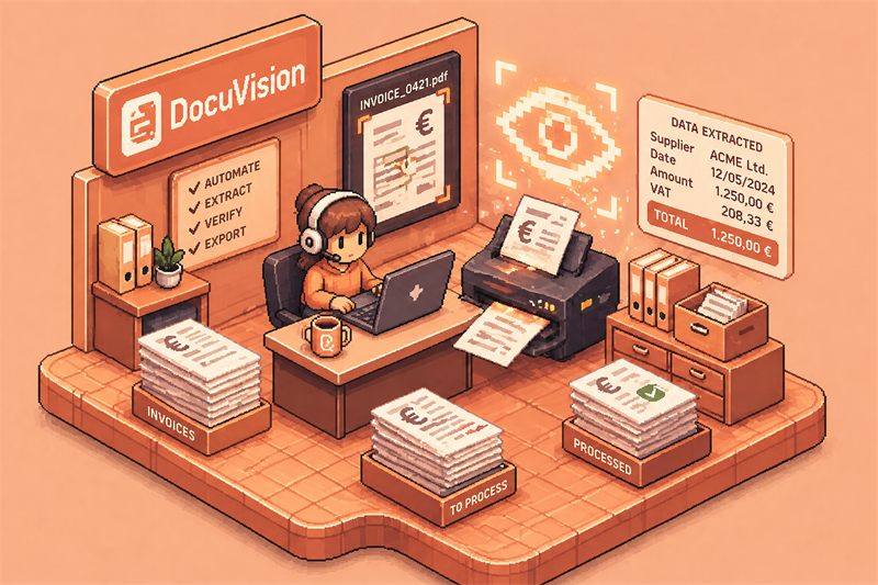 DocuVision, extraction de données de documents