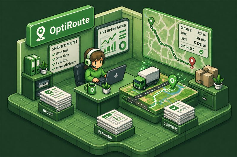 OptiRoute, optimisation des opérations terrain