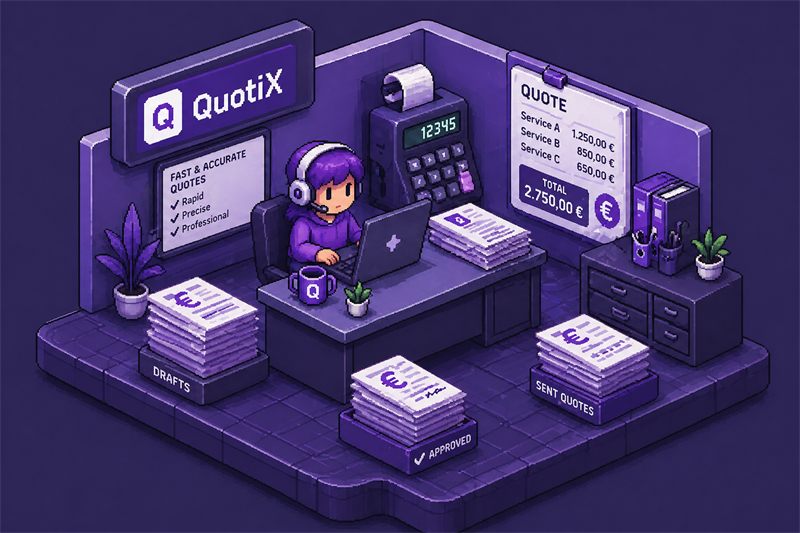 QuotiX, génération de devis par IA